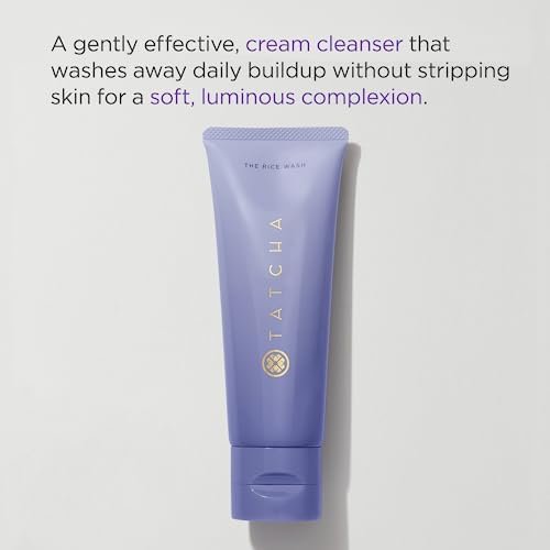 TATCHA The Rice Wash | Soft Cream Facial Cleanser Washes Away Buildup Without Stripping Skin For A Luminous Complexion 4 oz - Image 2
